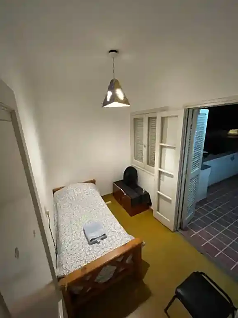 Single room at Ballario Guest House with terrace access